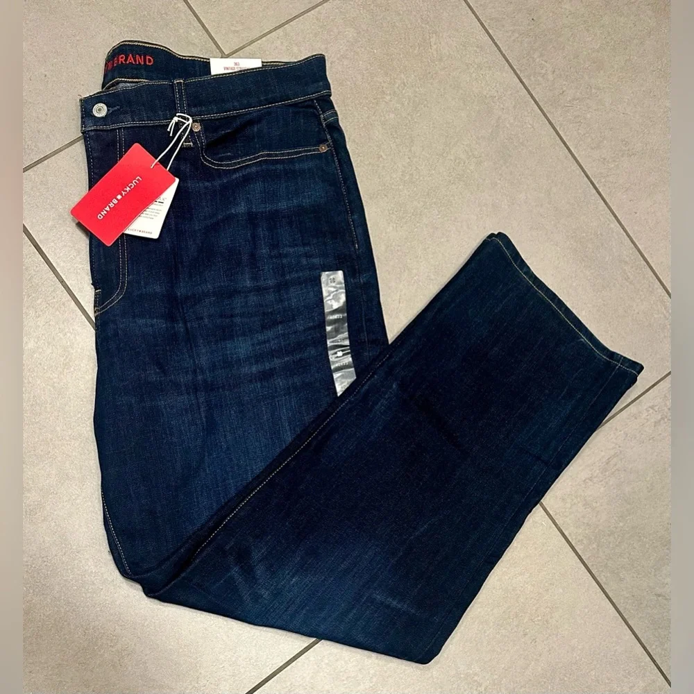 NWT Lucky Brand Mens Denim Vintage Straight 363 Jeans 40x32  $129 - Picture 2 of 12